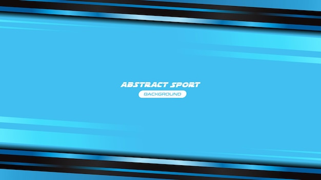 Fondo de concepto de innovación tecnológica de diseño negro azul abstracto para deportes o juegos