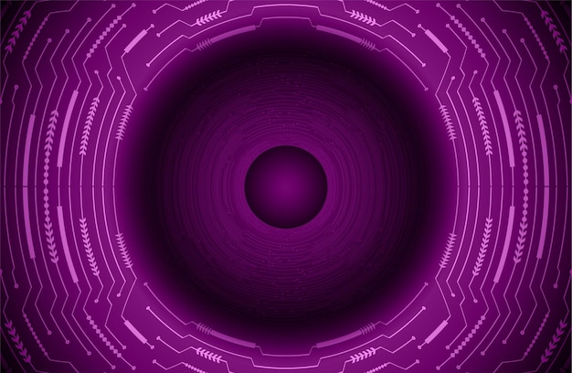 Fondo de concepto de tecnología futura de circuito cibernético ocular