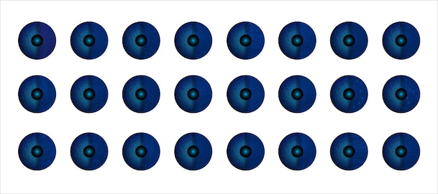 Fondo de concepto de tecnología futura de circuito cibernético ocular