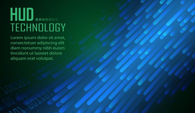 Fondo de concepto de tecnología futura de circuito cibernético
