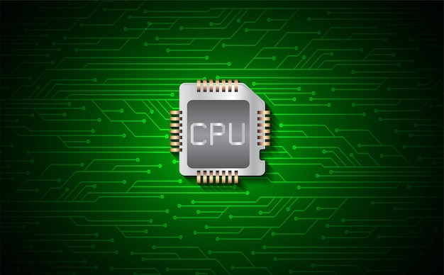 Fondo de concepto de tecnología futura de circuito cibernético