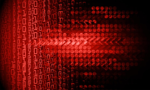 Fondo de concepto de tecnología futura de circuito cibernético