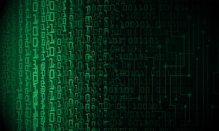 Vector fondo de concepto de tecnología futura de circuito cibernético