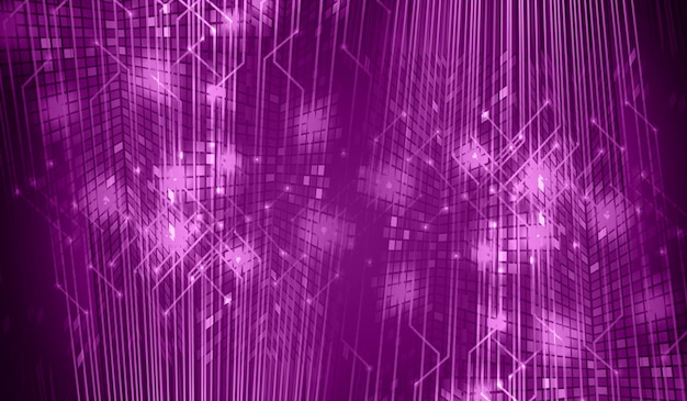 Fondo de concepto de tecnología futura de circuito cibernético