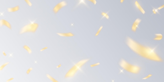 Fondo de confeti de luz colorida para decorar festivales alegres ilustración vectorial