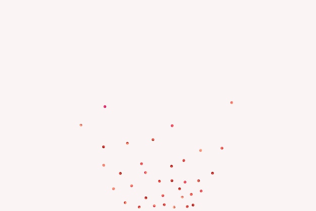 Fondo de confeti rojo.