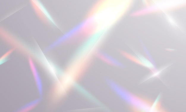 fondo de confeti transparente colorido y hermoso vector de efecto de luz brillante elegante