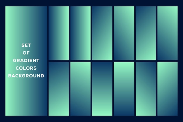 fondo de conjunto de color degradado azul