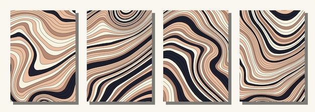 Fondo de conjunto maravilloso psicodélico abstracto