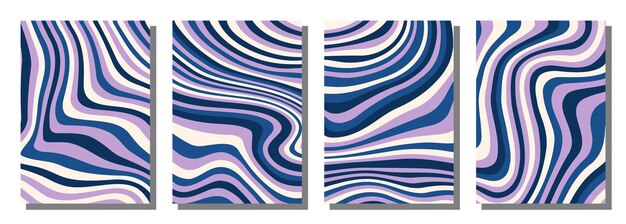 Fondo de conjunto maravilloso psicodélico abstracto