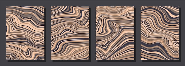 Fondo de conjunto maravilloso psicodélico abstracto