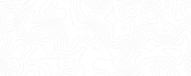 Fondo de contorno abstracto dibujado a mano