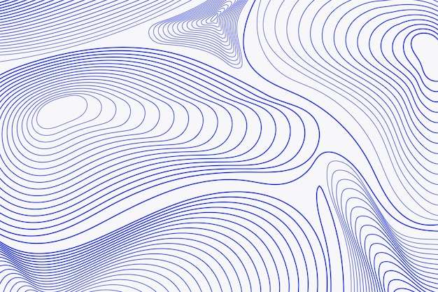 Vector fondo de contorno abstracto dibujado a mano