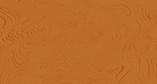 Fondo de contorno abstracto marrón dibujado a mano