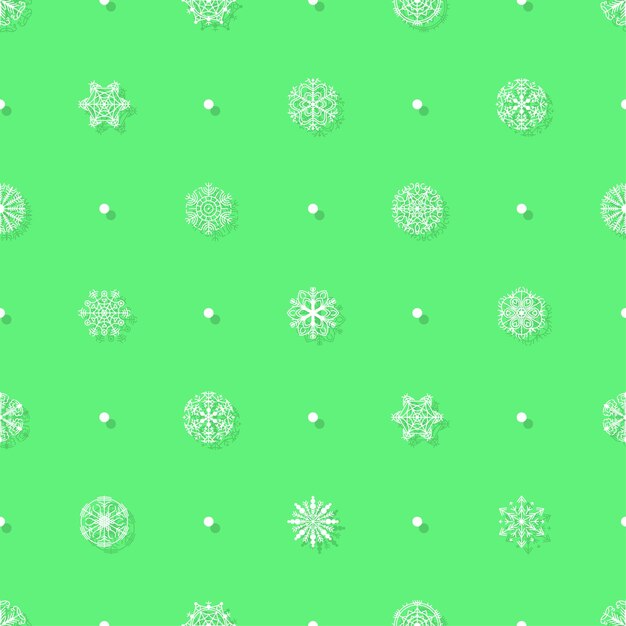 Fondo de copo de nieve de invierno de patrones sin fisuras abstractos para decoración de Navidad de año nuevo de Navidad