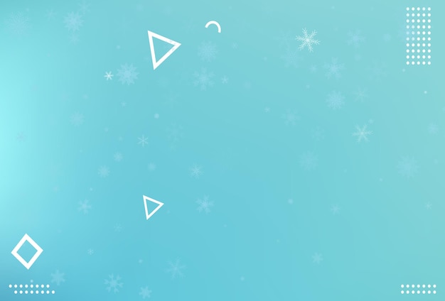 Fondo de copo de nieve de Navidad de invierno Vector de copo de nieve de plata que cae