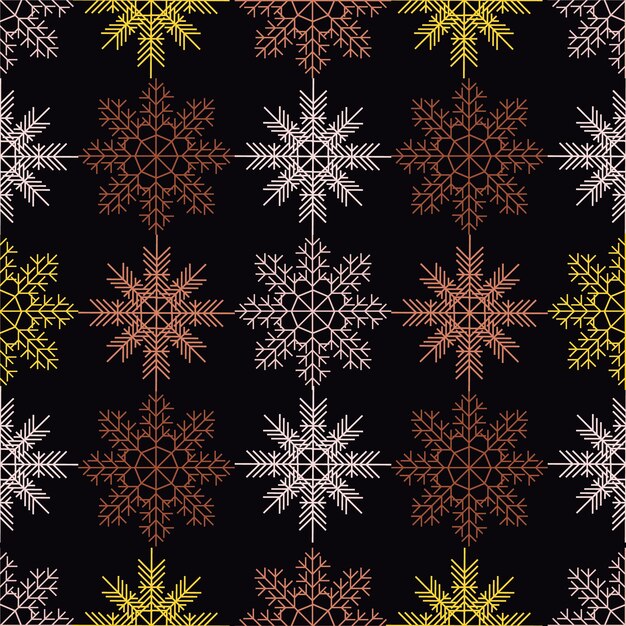 Fondo de copo de nieve