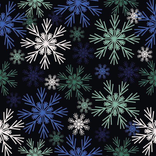 Fondo de copo de nieve