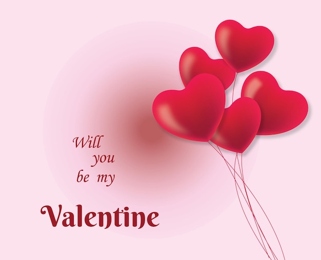 fondo del corazón del día de San Valentín