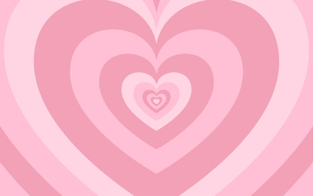 el fondo del corazón del día de San Valentín