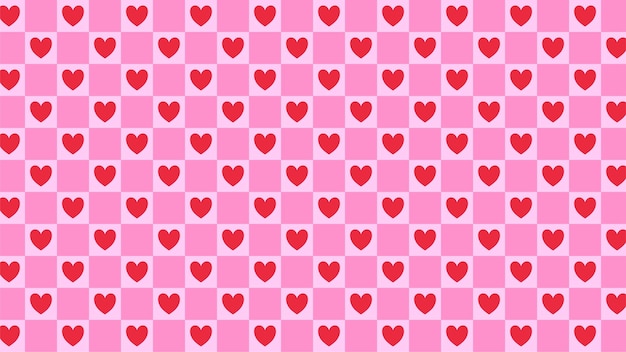 Fondo de corazón para el día de san valentín