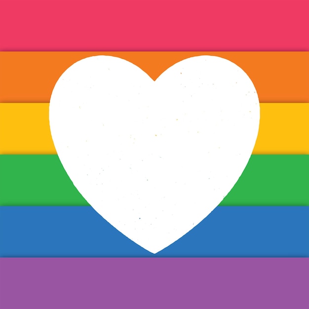 fondo de corazón lgbtq