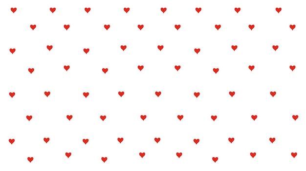 Fondo de corazones pequeños de vector