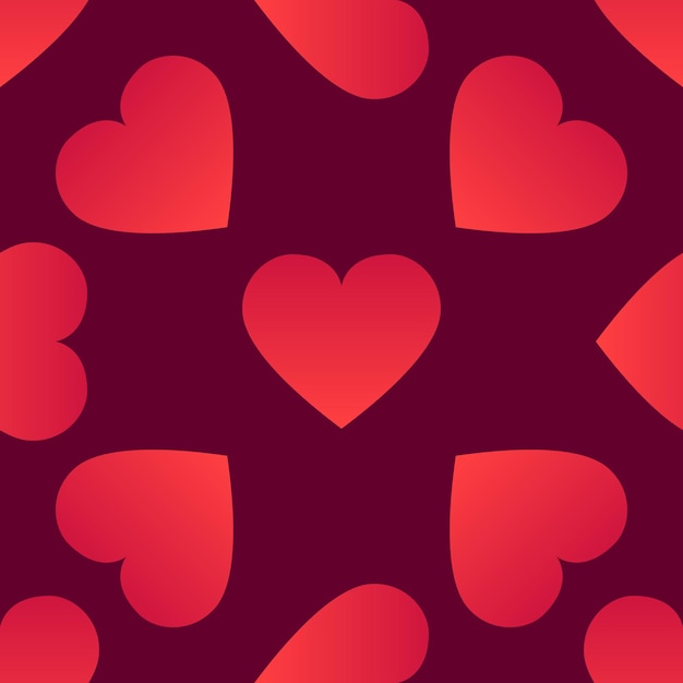 Fondo con corazones