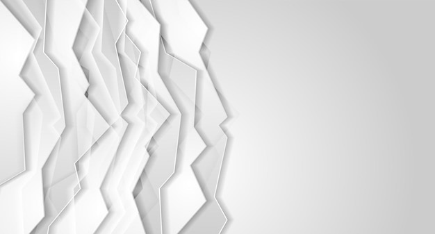 Fondo corporativo abstracto gris brillante