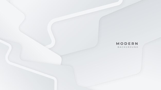 Fondo corporativo poligonal de alta tecnología gris abstracto Diseño de luz mínimo de rayas vectoriales