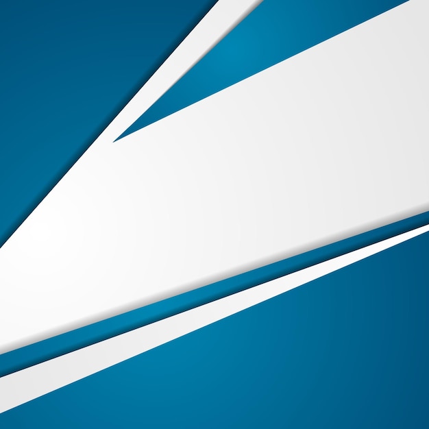Fondo corporativo de tecnología azul y gris abstracto