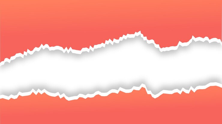 Vector fondo de corte de papel abstracto naranja