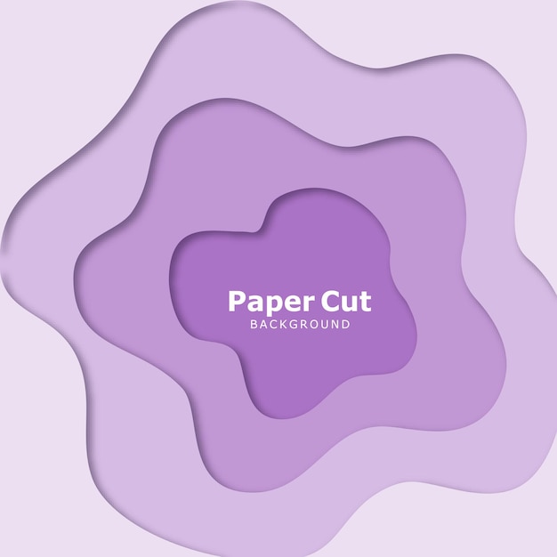 Fondo de corte de papel morado.