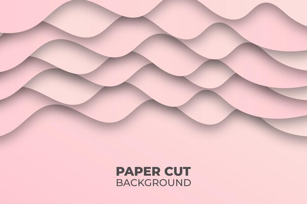 Fondo de corte de papel Vector de corte de papel Corte de papel Diseño de fondo de corte de papel