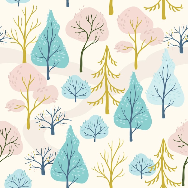 fondo sin costuras de invierno