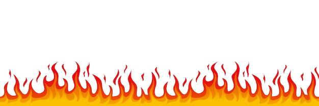 fondo sin costuras de llama de fuego