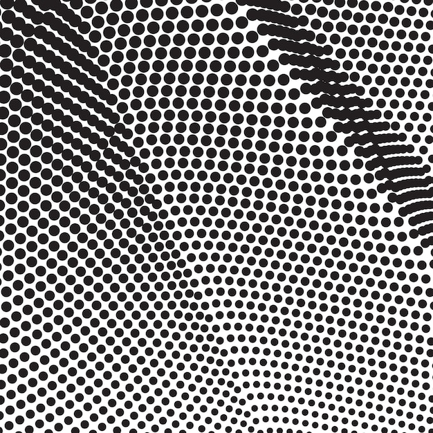 Fondo sin costuras de medio tono negro y blanco