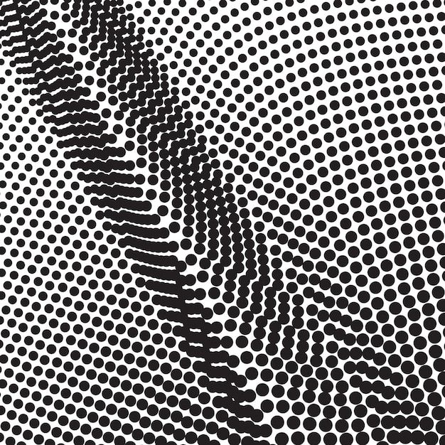 Fondo sin costuras de medio tono negro y blanco