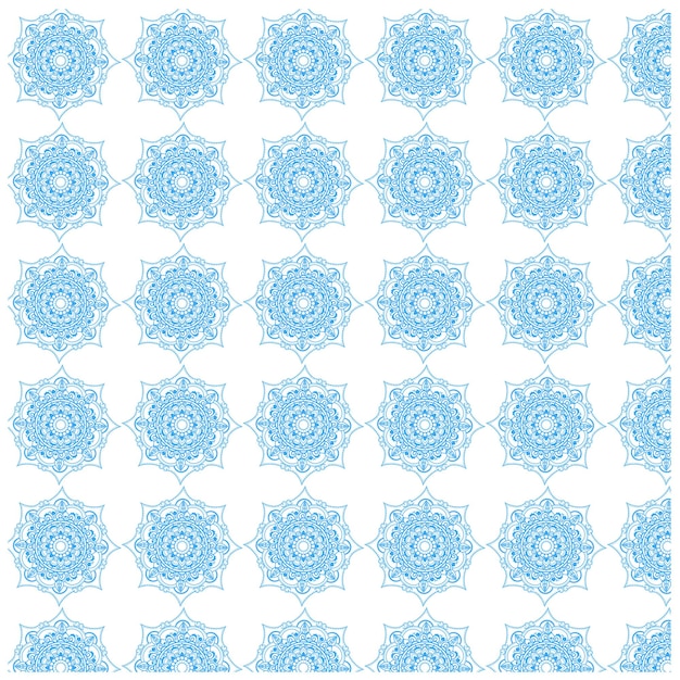 Fondo sin costuras con patrón geométrico azul