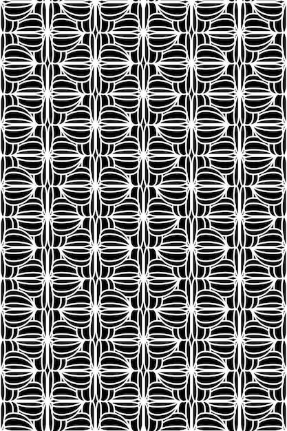 Fondo sin costuras con patrón geométrico negro