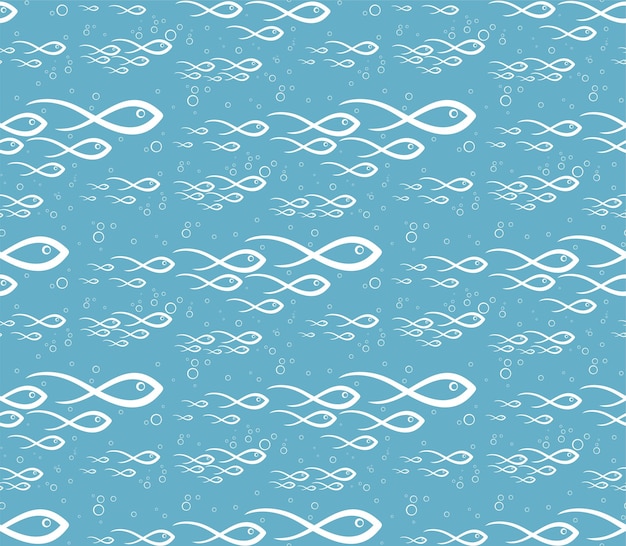 Fondo sin costuras con peces