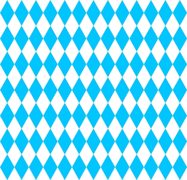 El fondo sin costuras de los rombos Oktoberfest símbolo de la bandera de Baviera