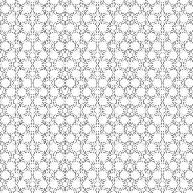 fondo sin costuras con el vector de fondo Snowflakes