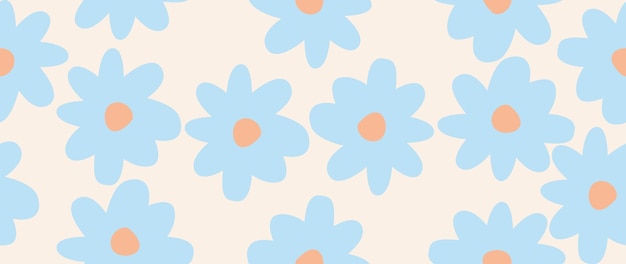 Fondo sin costuras vectorial patrón abstracto minimalista de hermosas flores negro moderno en un fondo claro ideal para el diseño textil protectores de pantalla cubre tarjetas invitaciones y cartelesx9xA