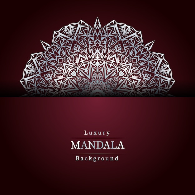 Fondo creativo de lujo Mandala