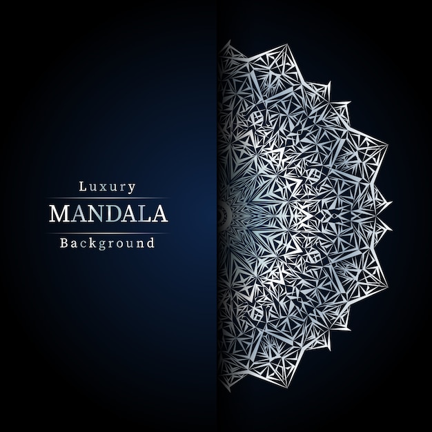 Fondo creativo de lujo Mandala