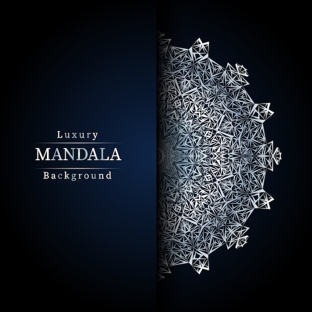 Fondo creativo de lujo Mandala