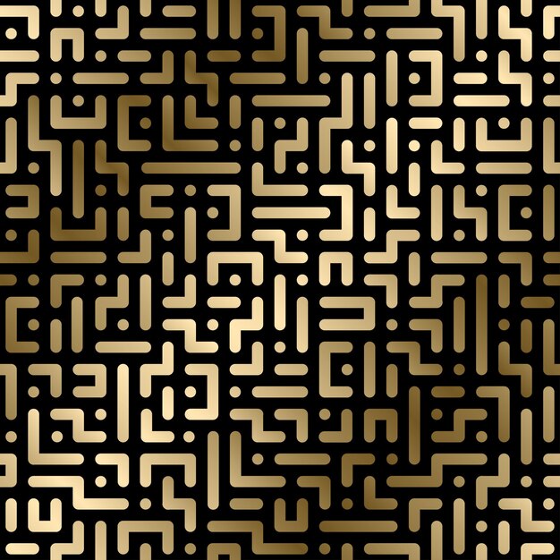 Fondo creativo de patrón de lujo geométrico transparente de vector Diseño de degradado de oro