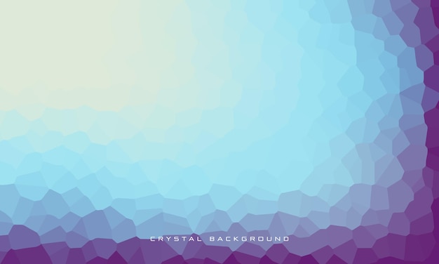 Fondo de cristal degradado con dominación de color azul.