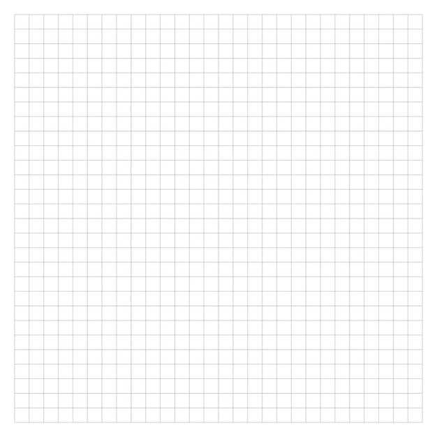 Fondo de cuaderno. Telón de fondo a cuadros, parece una hoja de papel de cuaderno escolar. Vector.